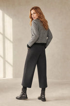 Alera | Women's Wide Leg Pants High-Waist Ankle