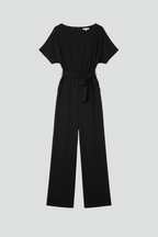Aria Jumpsuit | Wide-Leg Tie Waist Jumpsuit