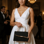 Pearl Handle Evening Clutch – Shimmer Textured Formal Occasion Bag - GET SOVERAqI1770556953835729363