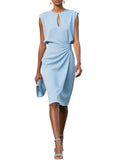Elise Dress | Tailored Knee-Length Occasion Dress