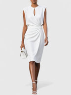 Elise Dress | Tailored Knee-Length Occasion Dress