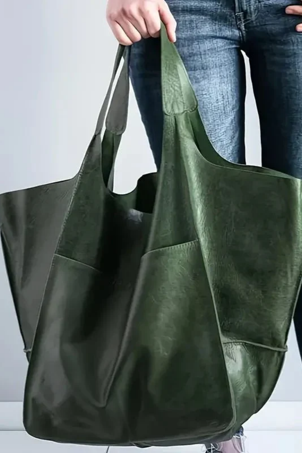 Madison | Women's Tote Bag Leather Magnetic Closure