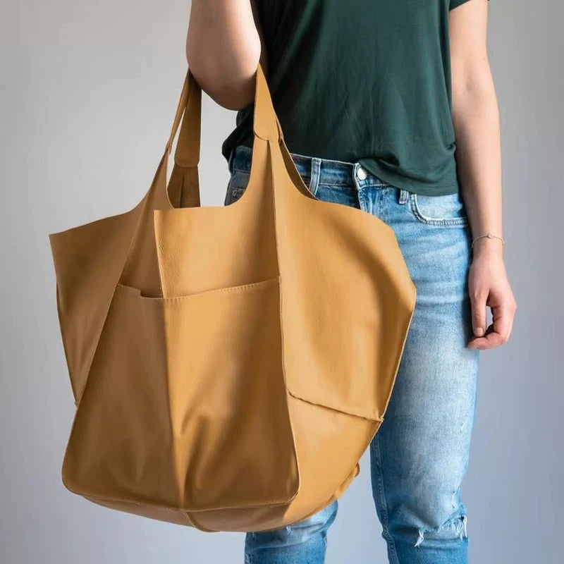 Madison | Women's Tote Bag Leather Magnetic Closure
