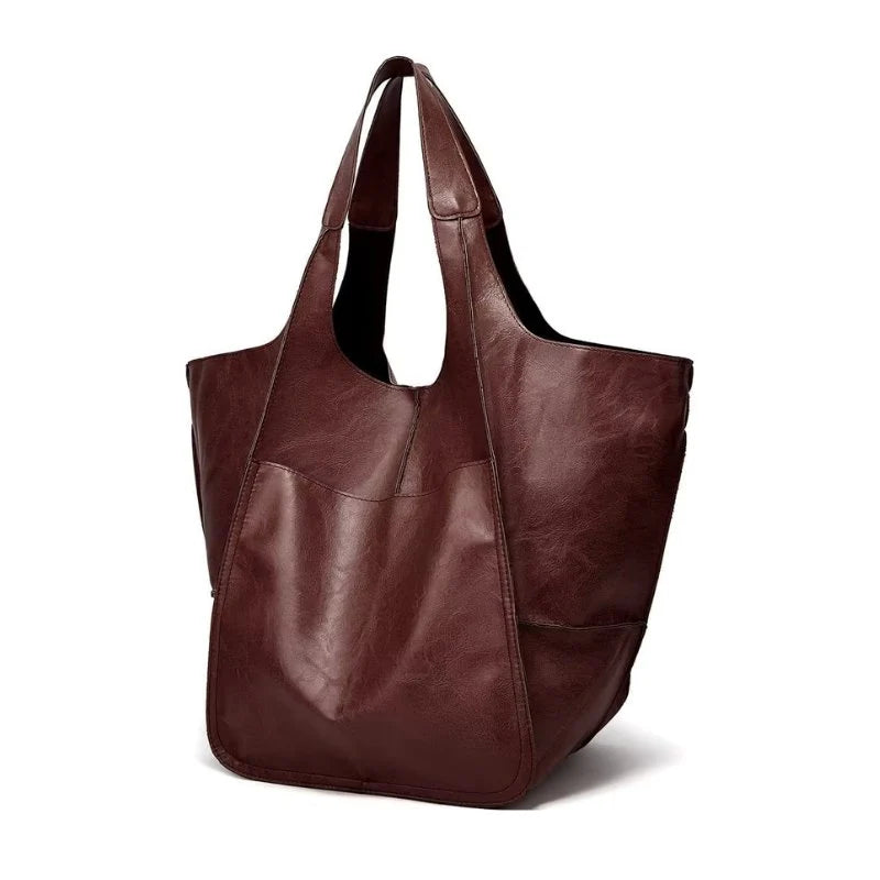 Madison | Women's Tote Bag Leather Magnetic Closure