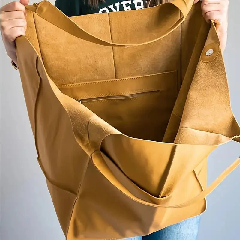 Madison | Women's Tote Bag Leather Magnetic Closure