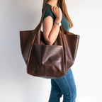 Madison | Women's Tote Bag Leather Magnetic Closure