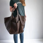 Madison | Women's Tote Bag Leather Magnetic Closure