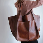 Madison | Women's Tote Bag Leather Magnetic Closure