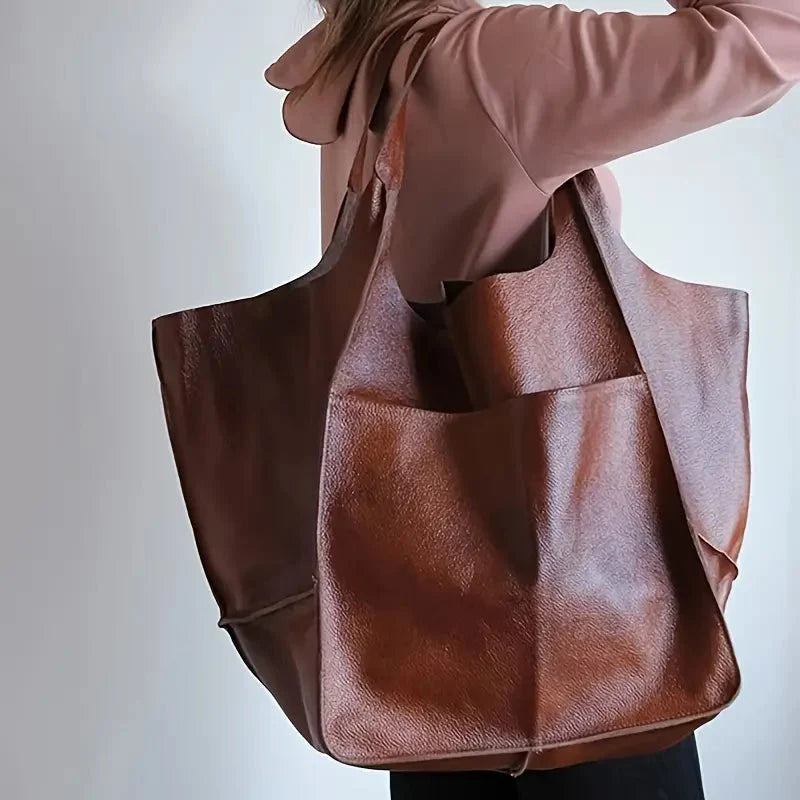 Madison | Women's Tote Bag Leather Magnetic Closure