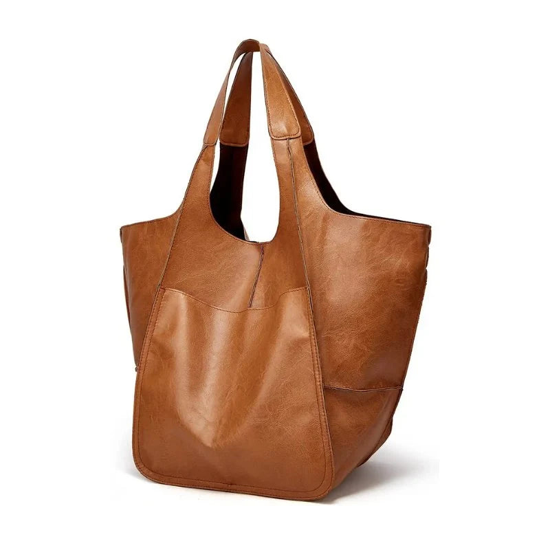 Madison | Women's Tote Bag Leather Magnetic Closure
