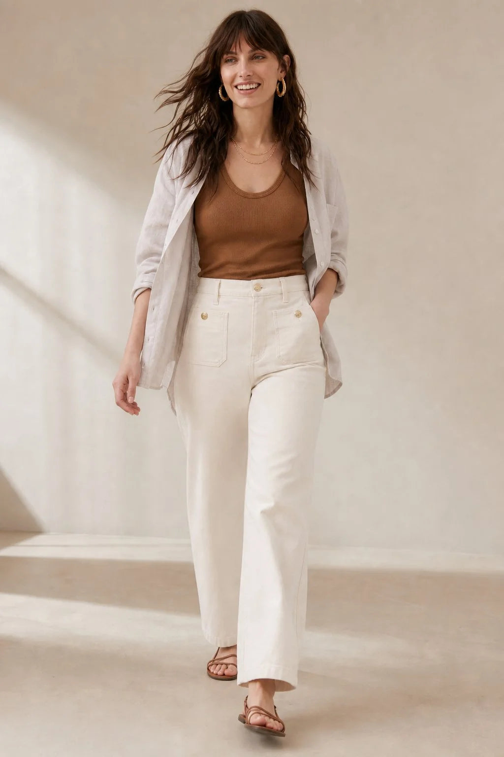 Story | Women's Wide-Leg Jeans High-Waist Stretch