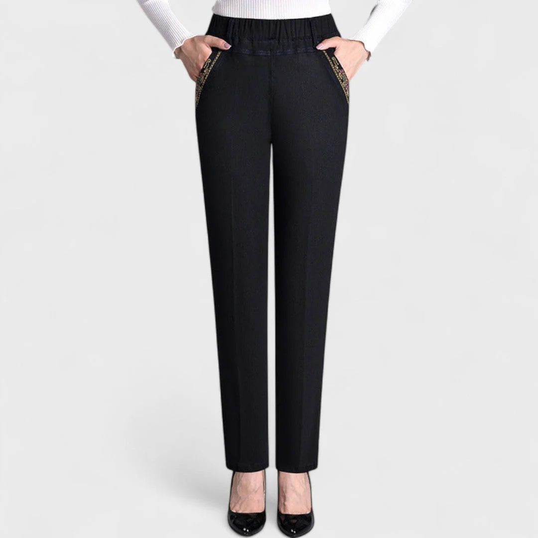 Marlene | Women's Stretch Jeans Elastic Waistband