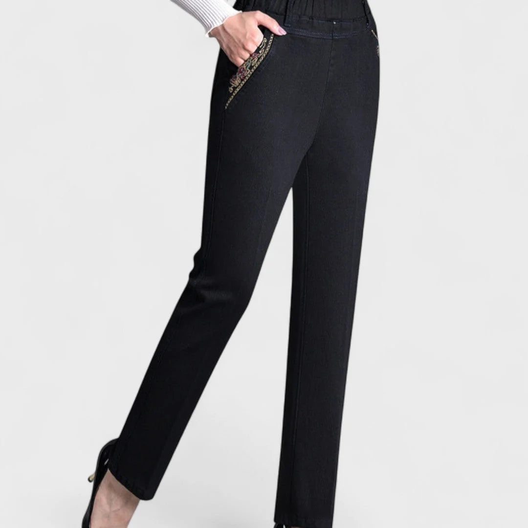 Marlene | Women's Stretch Jeans Elastic Waistband