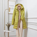 Peyton | Women's Quilted Hooded Puffer Jacket Mid-Thigh