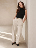 Milo | Women's Elegant Wide Leg Trousers High Waist