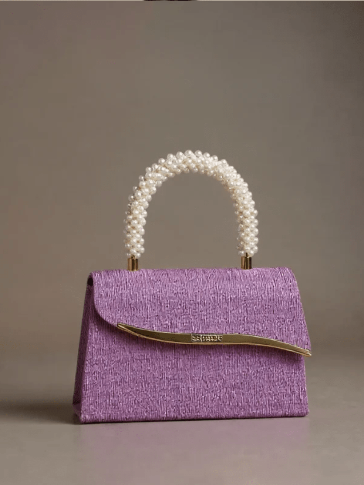 Pearl Handle Evening Clutch – Shimmer Textured Formal Occasion Bag - GET SOVERAqI1770556953835729363