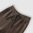 Luxury Wide - Leg Cashmere Knit Pants – Soft, Elegant & Effortlessly Chic - GET SOVERAHH781-Gray-S