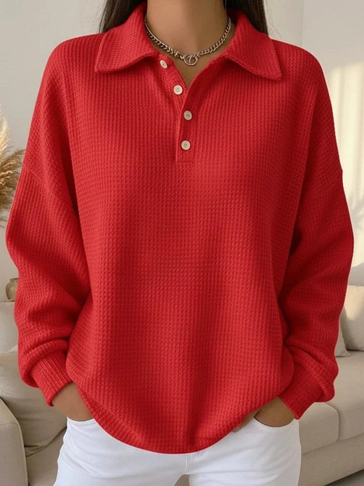 Willa | Women's Relaxed Fit Oversized Knit Sweater Hooded