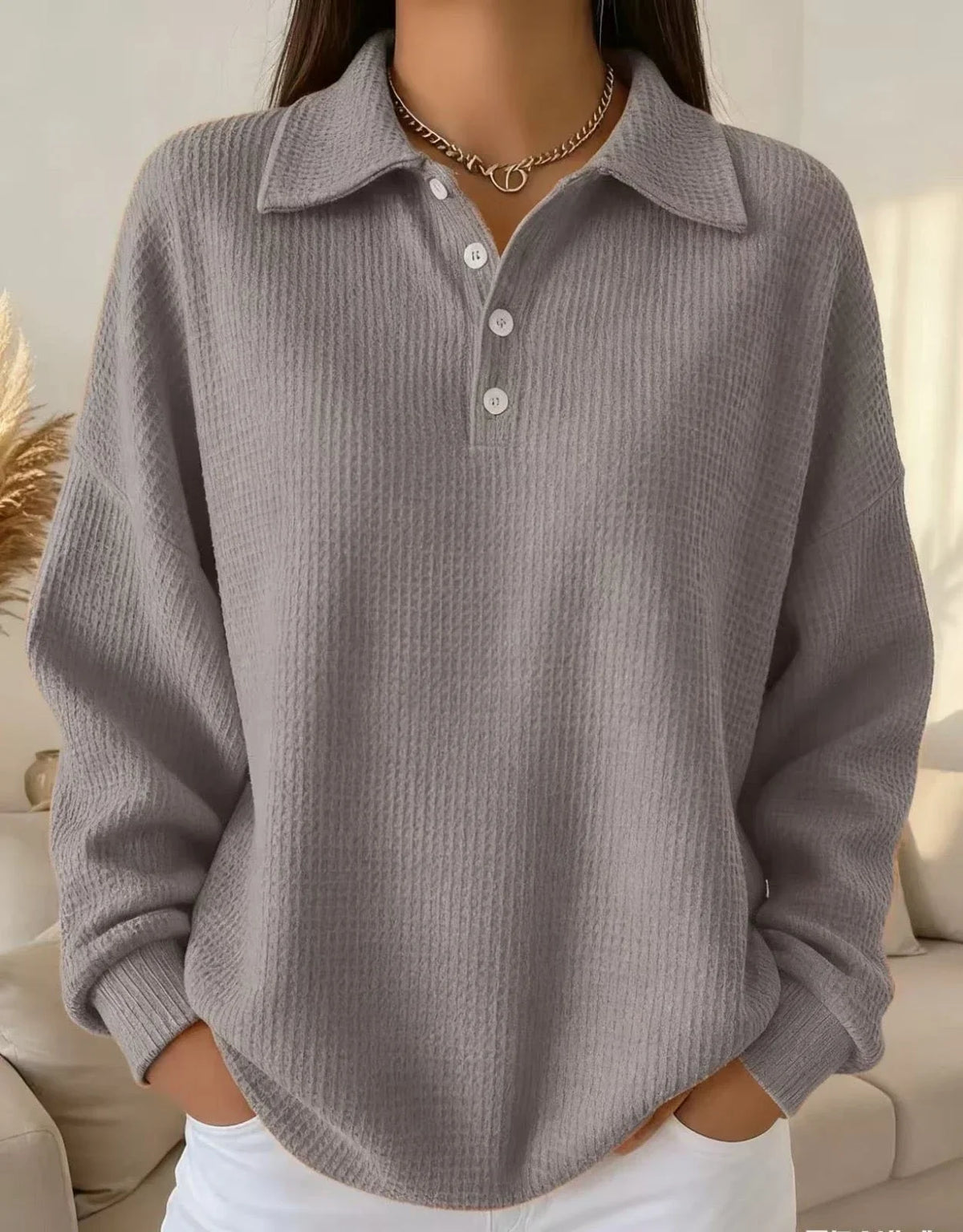 Willa | Women's Relaxed Fit Oversized Knit Sweater Hooded