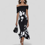 Isadora Midi Dress | Elegant Print, Soft Fabric, Relaxed Fit 2