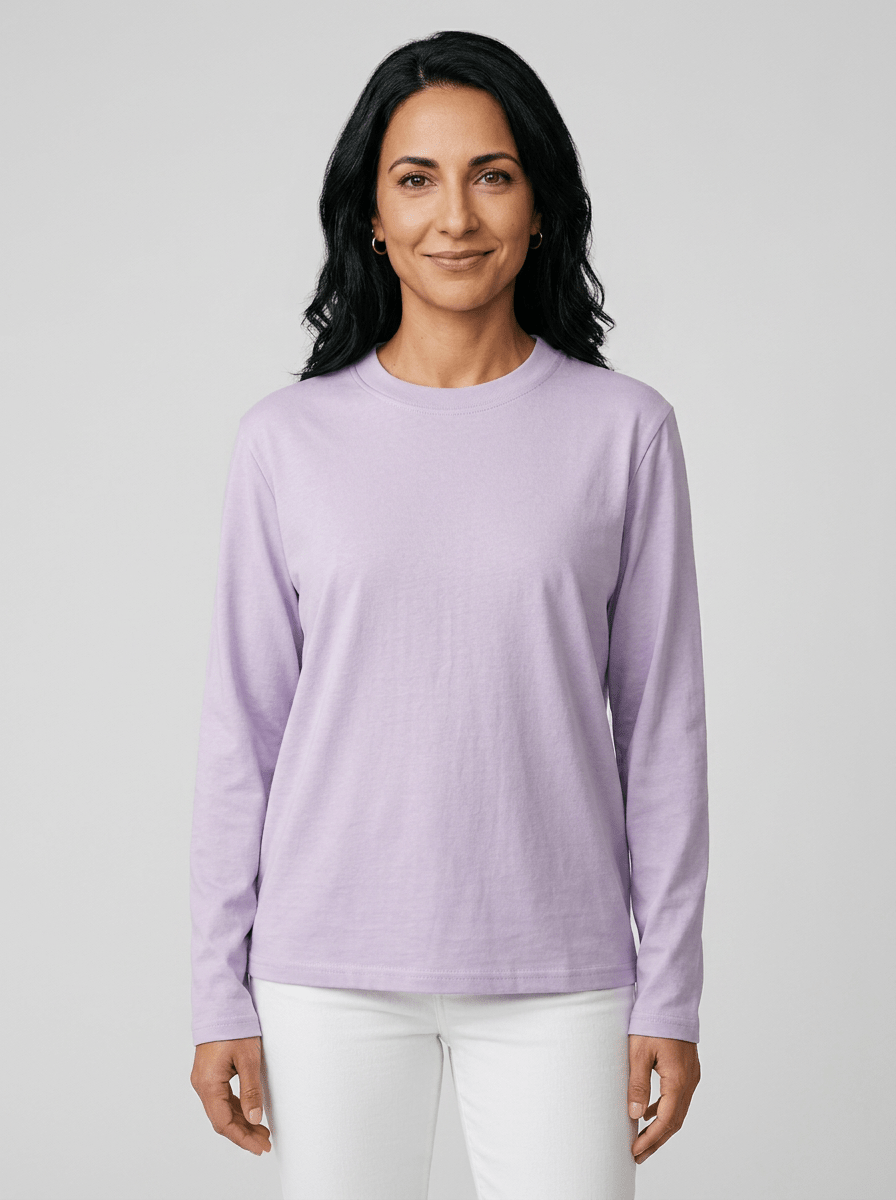 Women’s Casual Knit Sweater – Relaxed Fit Round Neck Top for Everyday Wear - GET SOVERASc1766483480062229562