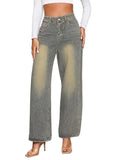 Women's High-Waisted Wide-Leg Pants