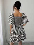 Women's Striped Mini Dress