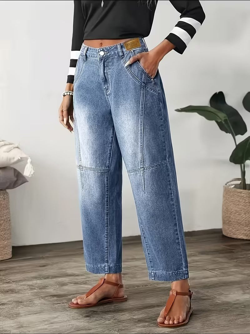 Women's Wide-Leg Cropped Pants
